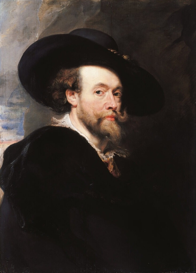 Chân dung tự họa của bậc thầy Peter Paul Rubens, ra đời năm 1623. Ảnh: Royal Collection Trust