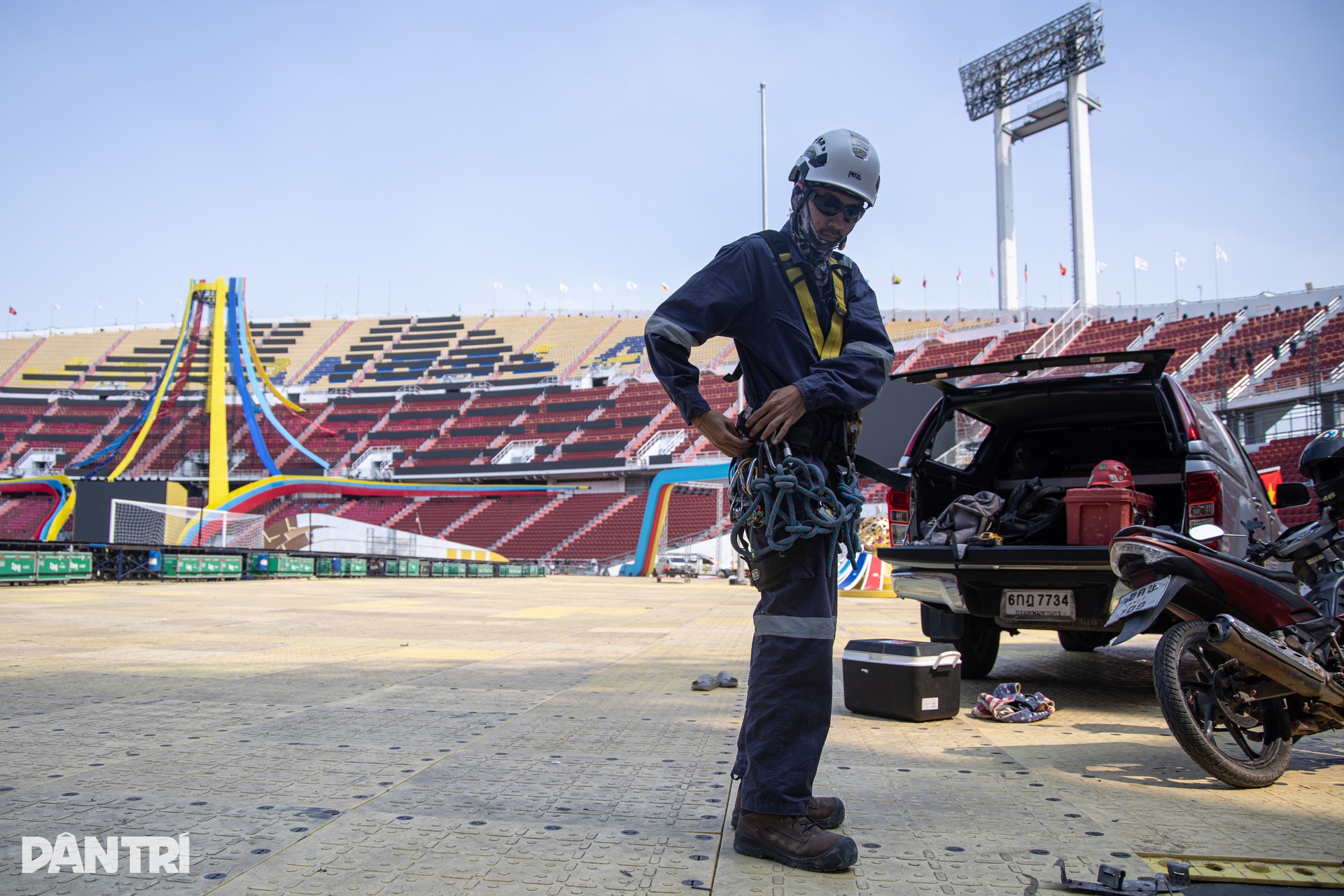 Chảo lửa Rajamangala 50.000 chỗ ngồi chuẩn bị cho khai mạc SEA Games 33 - 6