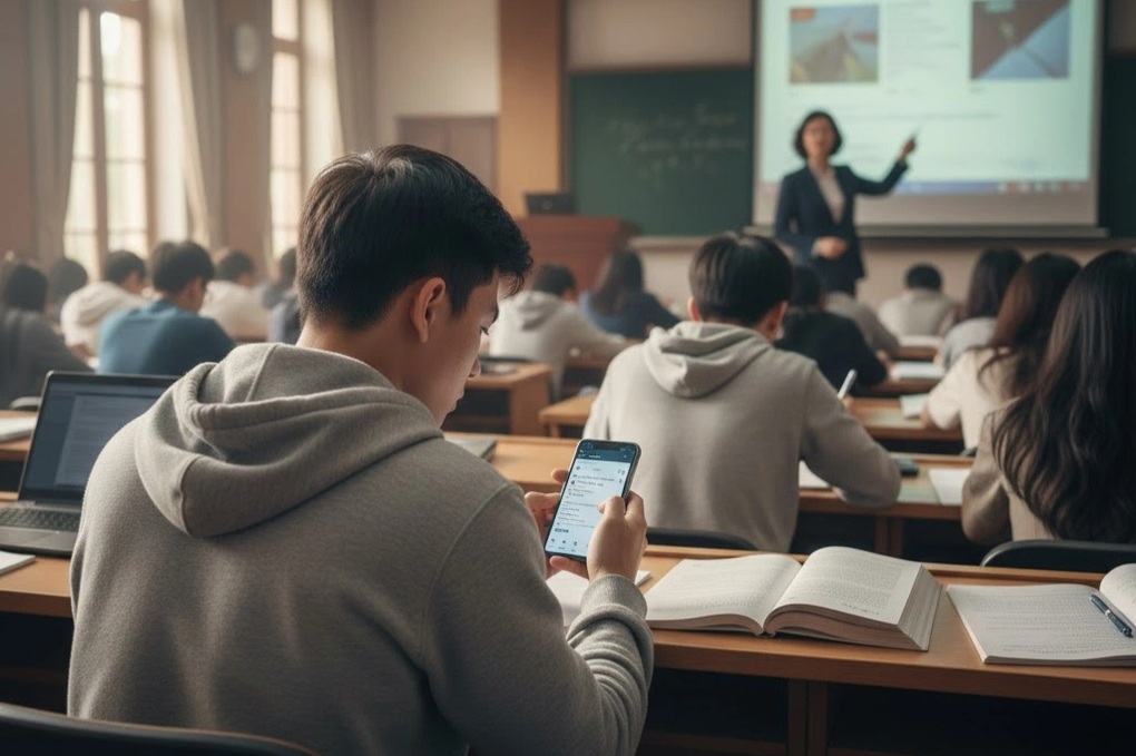 Bị đuổi học vì điện thoại: Sinh viên vô kỷ luật hay giảng viên nặng tay? - 2