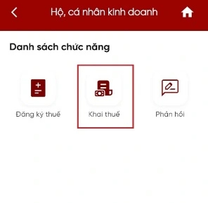 4 bước khai thuế trên eTax Mobile cho hộ kinh doanh cho thuê nhà- Ảnh 2. 4 bước khai thuế trên eTax Mobile cho hộ kinh doanh cho thuê nhà- Ảnh 2.
