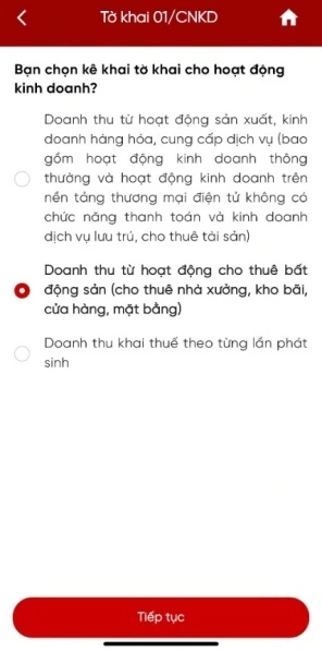 4 bước khai thuế trên eTax Mobile cho hộ kinh doanh cho thuê nhà- Ảnh 4. 4 bước khai thuế trên eTax Mobile cho hộ kinh doanh cho thuê nhà- Ảnh 4.