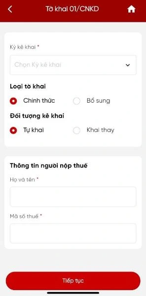 4 bước khai thuế trên eTax Mobile cho hộ kinh doanh cho thuê nhà- Ảnh 7. 4 bước khai thuế trên eTax Mobile cho hộ kinh doanh cho thuê nhà- Ảnh 7.