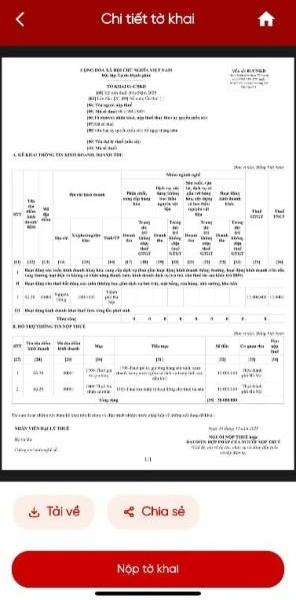 4 bước khai thuế trên eTax Mobile cho hộ kinh doanh cho thuê nhà- Ảnh 10. 4 bước khai thuế trên eTax Mobile cho hộ kinh doanh cho thuê nhà- Ảnh 10.