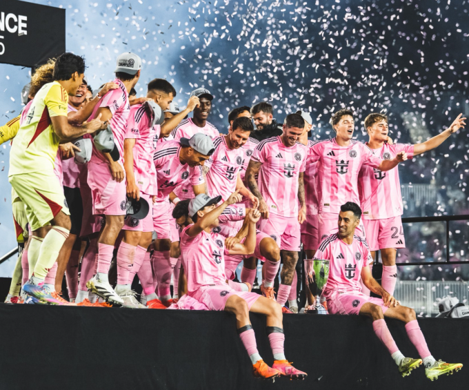 Lionel Messi cùng Inter Miami vô địch miền Đông MLS. Ảnh: Inter Miami