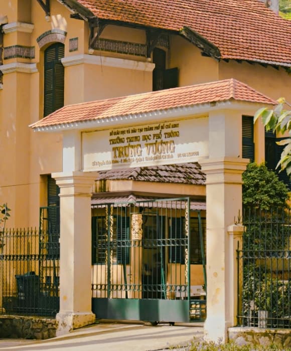 Quân y viện Coste, Trường THPT Trưng Vương