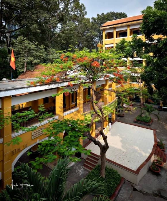 Quân y viện Coste, Trường THPT Trưng Vương