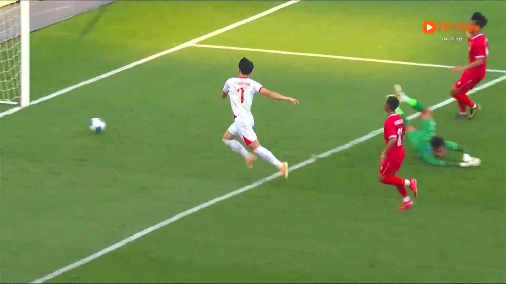 U22 Lào 1-2 U22 Việt Nam