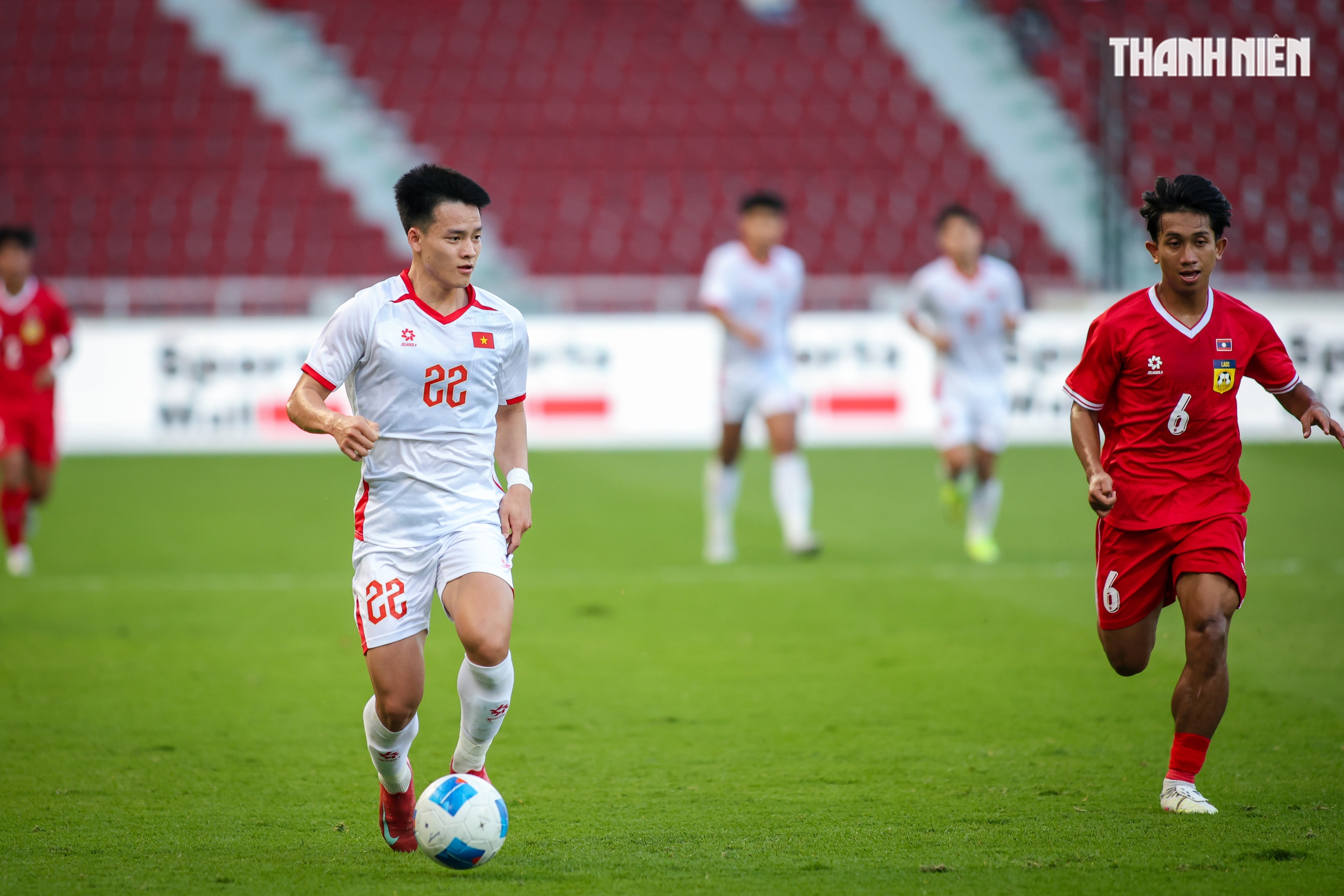 U.23 Việt Nam và những khởi nguồn giàu cảm xúc trên hành trình chinh phục HCV SEA Games 33- Ảnh 7. U.23 Việt Nam và những khởi nguồn giàu cảm xúc trên hành trình chinh phục HCV SEA Games 33- Ảnh 7.