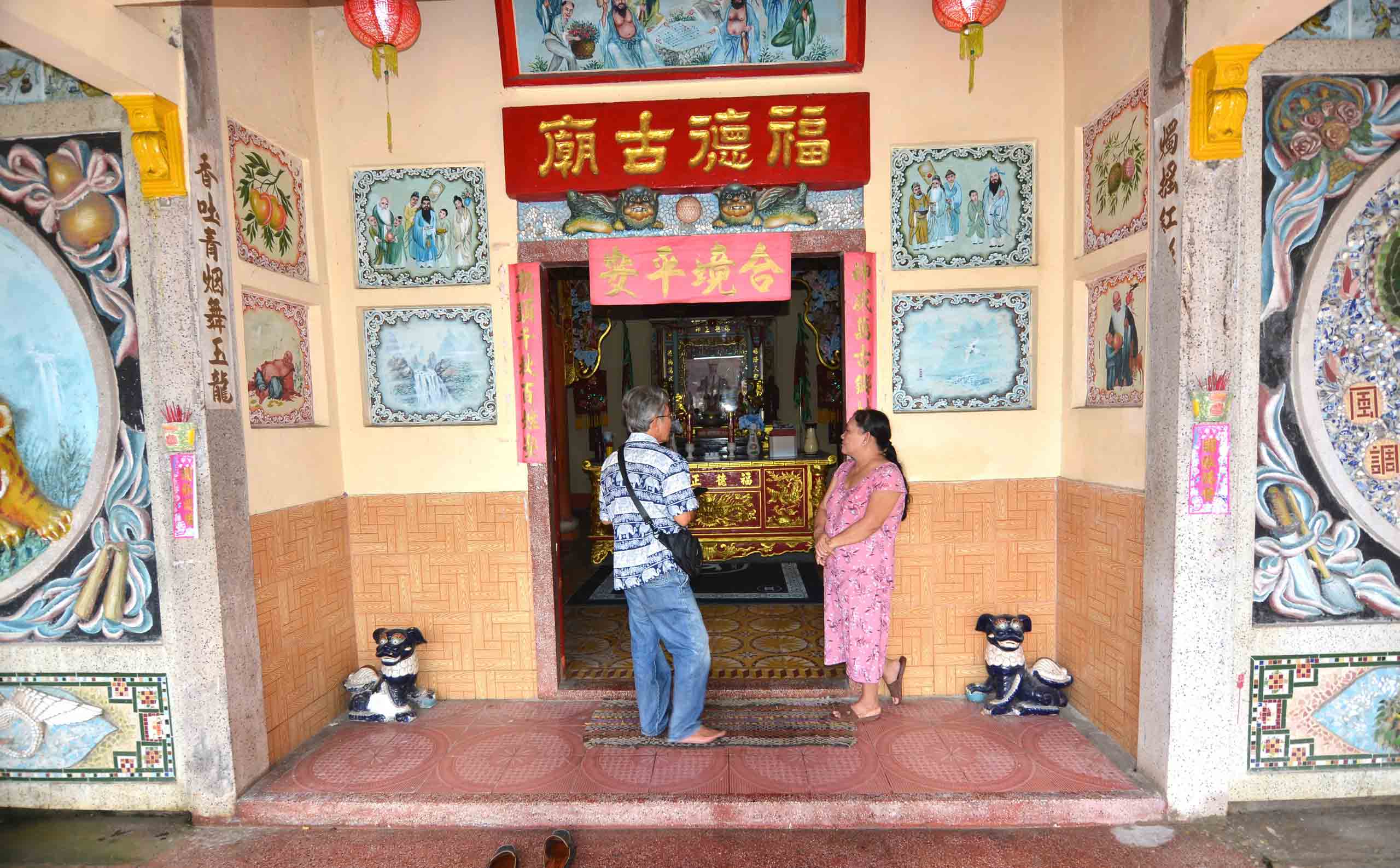 Chuyện xưa tích cũ xứ Cà Mau: Độc đáo tiệc làng ở miếu Ông Bổn- Ảnh 3.