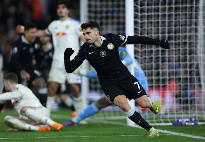 Pedro Neto ghi bàn duy nhất cho Chelsea. Ảnh: Chelsea FC