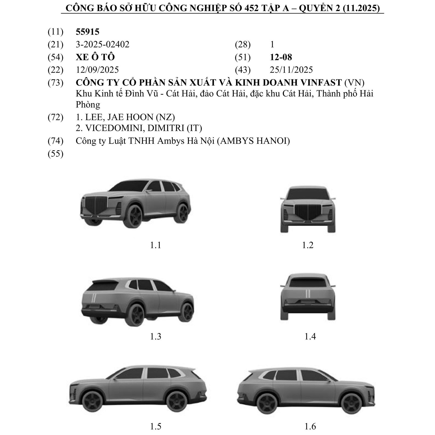 Hé lộ thiết kế ô tô mới của VinFast: Mẫu SUV , sedan , crossover ấn tượng - Ảnh 2.