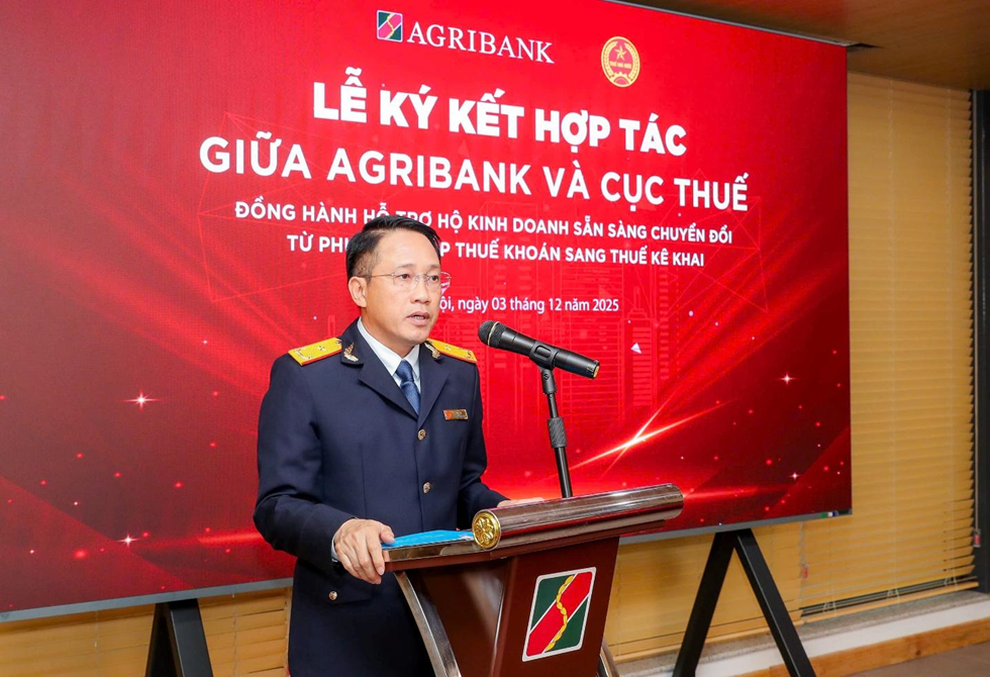 Agribank và Cục Thuế ký hợp tác hỗ trợ hộ kinh doanh chuyển đổi kê khai thuế - 2