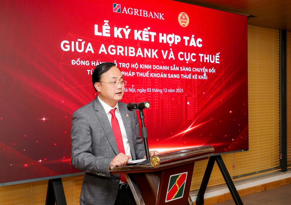 Agribank và Cục Thuế ký hợp tác hỗ trợ hộ kinh doanh chuyển đổi kê khai thuế - 3