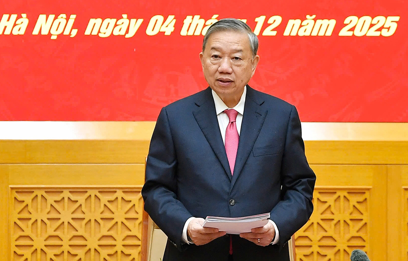 Tổng Bí thư Tô Lâm chủ trì hội nghị Quân ủy T.Ư lần thứ 15- Ảnh 2.