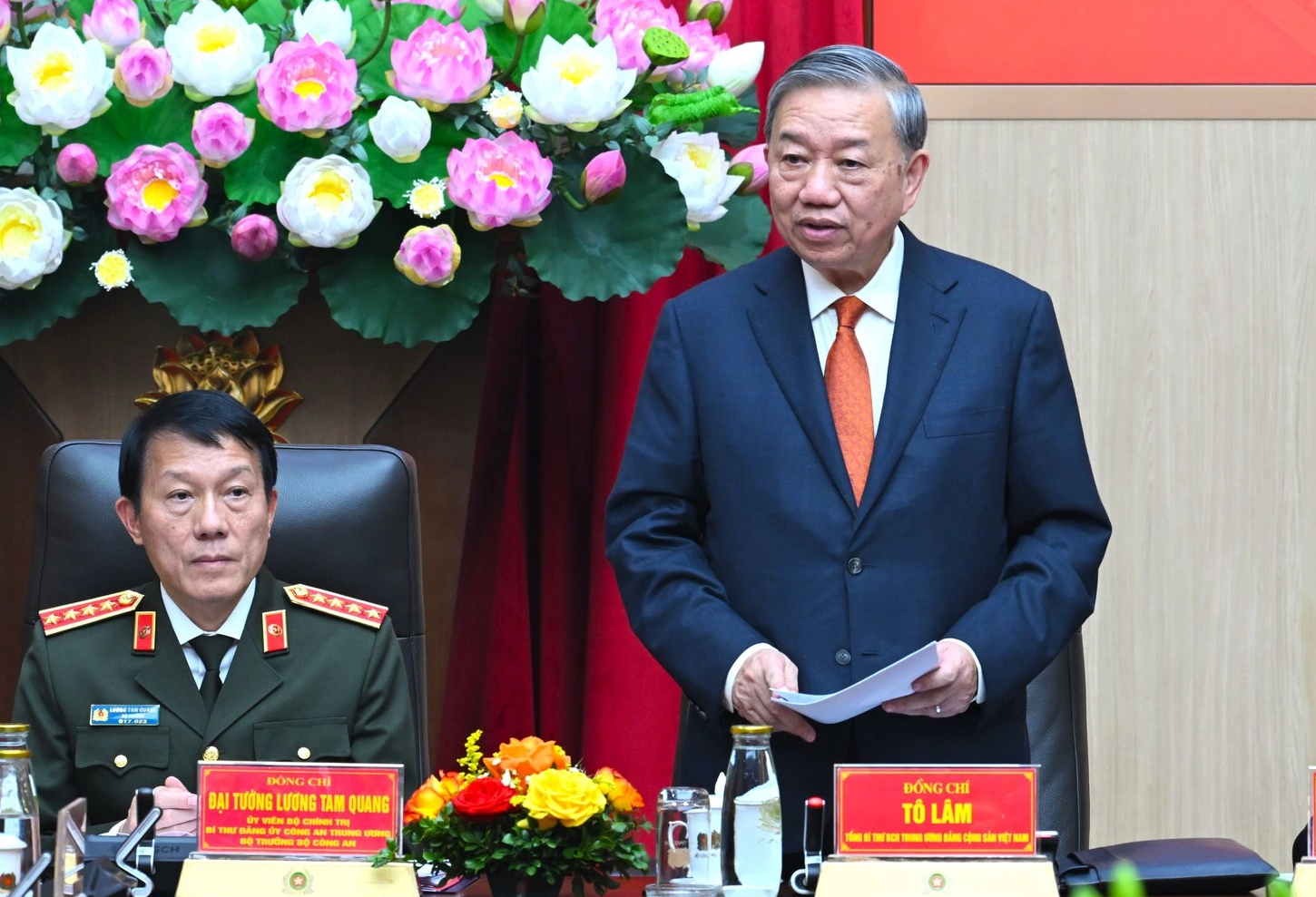 Tổng Bí thư Tô Lâm dự Hội nghị Đảng ủy Công an T.Ư năm 2025 1 Tổng Bí thư Tô Lâm dự Hội nghị Đảng ủy Công an T.Ư năm 2025 - Ảnh 1.