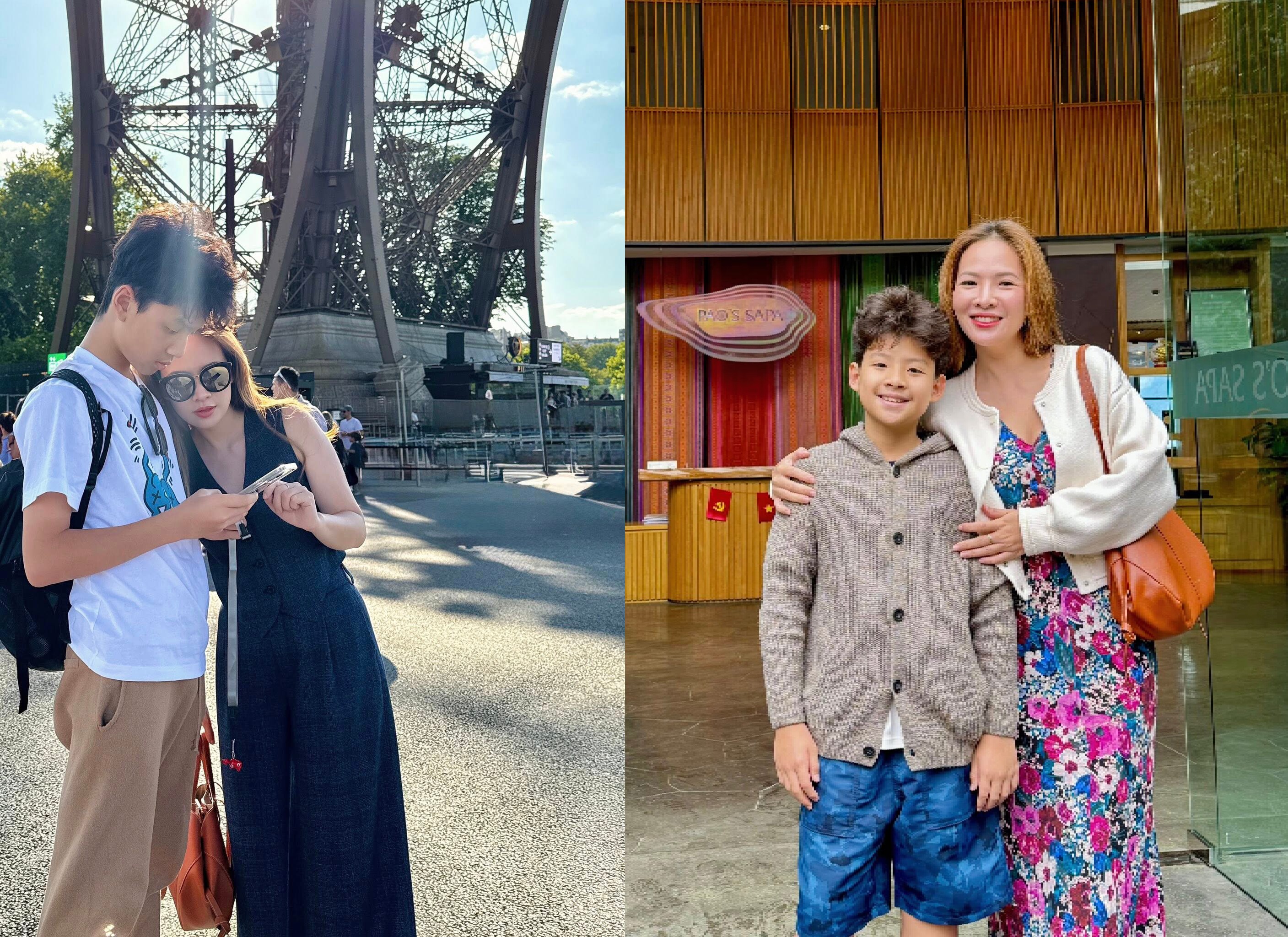 BTV Đan Lê hối hận vì từng đuổi con trai ra khỏi nhà, không kỳ vọng quý tử thành tổng tài 8 Khải Minh và Khải Nguyên được khen ngợi ngày càng tuấn tú.