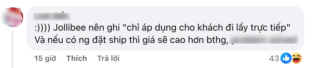 Đặt Jollibee săn tuần lộc Noel, khách bị chỉ trích vì khiến shipper phải chờ cả tiếng: Dân mạng tranh cãi dữ dội- Ảnh 7. Đặt Jollibee săn tuần lộc Noel, khách bị chỉ trích vì khiến shipper phải chờ cả tiếng: Dân mạng tranh cãi dữ dội- Ảnh 7.
