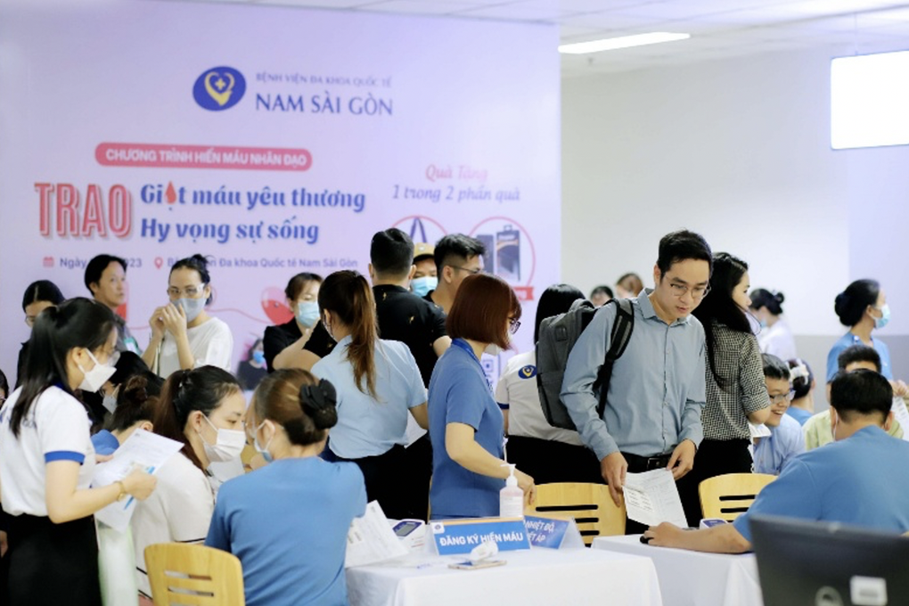 Lời kêu gọi hiến máu từ Bệnh viện Nam Sài Gòn - 2
