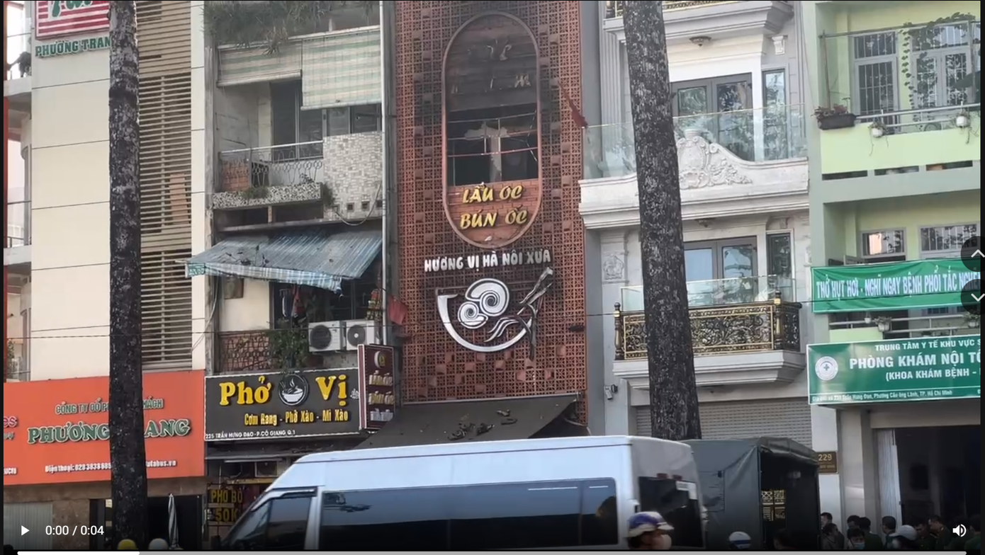 Vụ cháy quán ăn ở TPHCM: Ám ảnh tiếng người cha gào khóc 