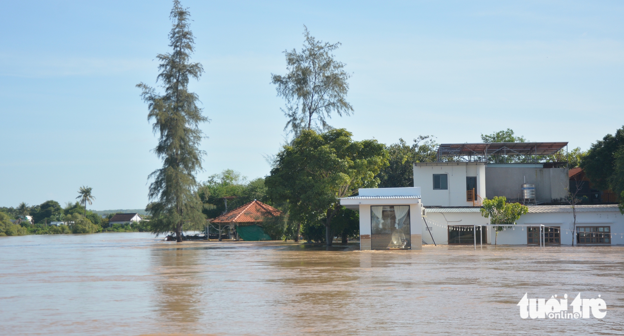 Nước lũ vẫn ngập sâu nhiều vùng Bình Thuận cũ- Ảnh 5. Nước lũ vẫn ngập sâu nhiều vùng Bình Thuận cũ - Ảnh 5.