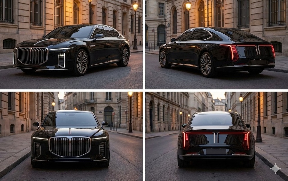 Xem trước xe điện - xăng của VinFast qua loạt ảnh AI, vóc dáng như xe sang - 3