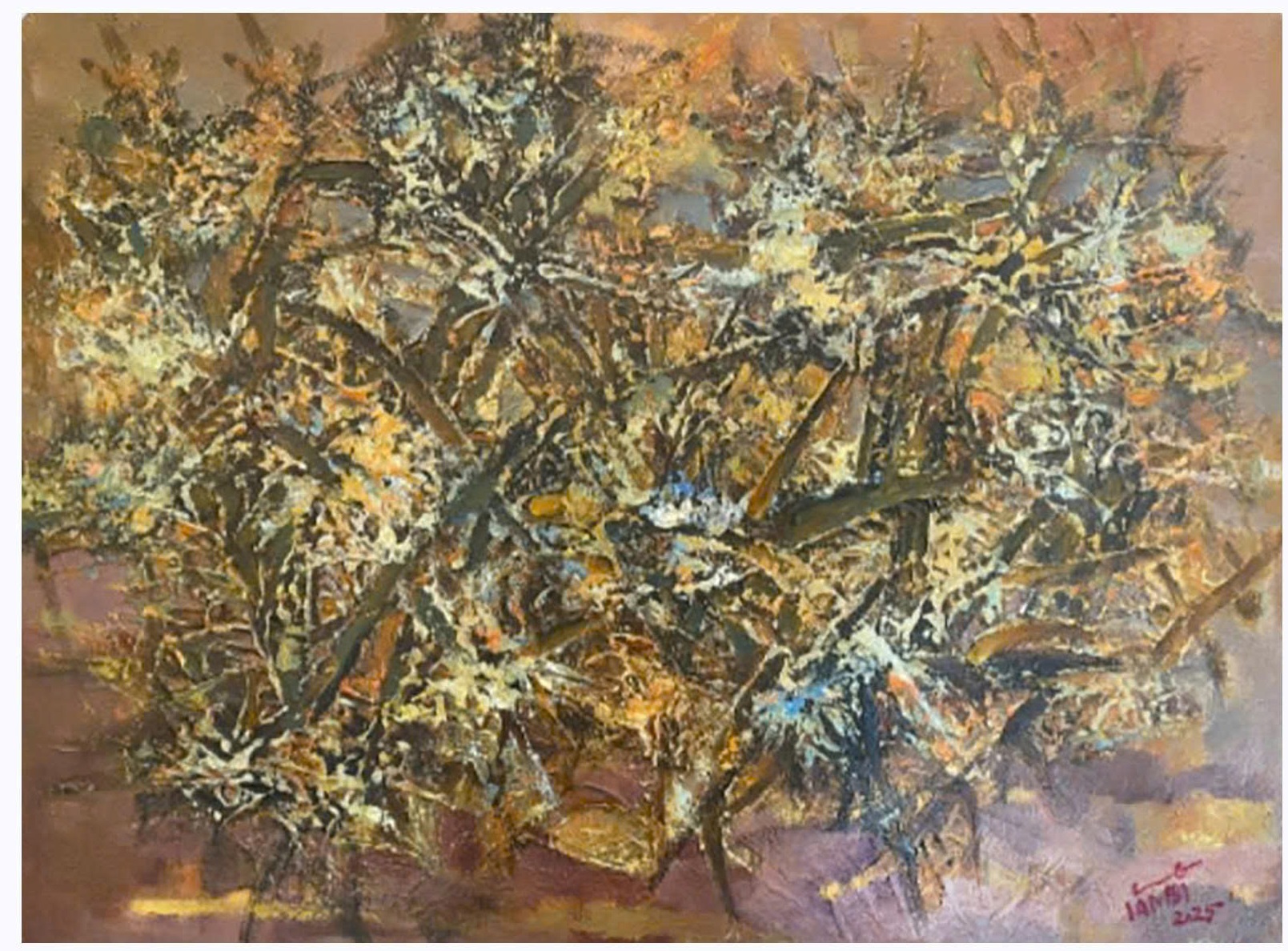 Chiêm ngưỡng loạt tác phẩm đoạt giải thưởng Mỹ thuật Đà Nẵng năm 2025- Ảnh 3.