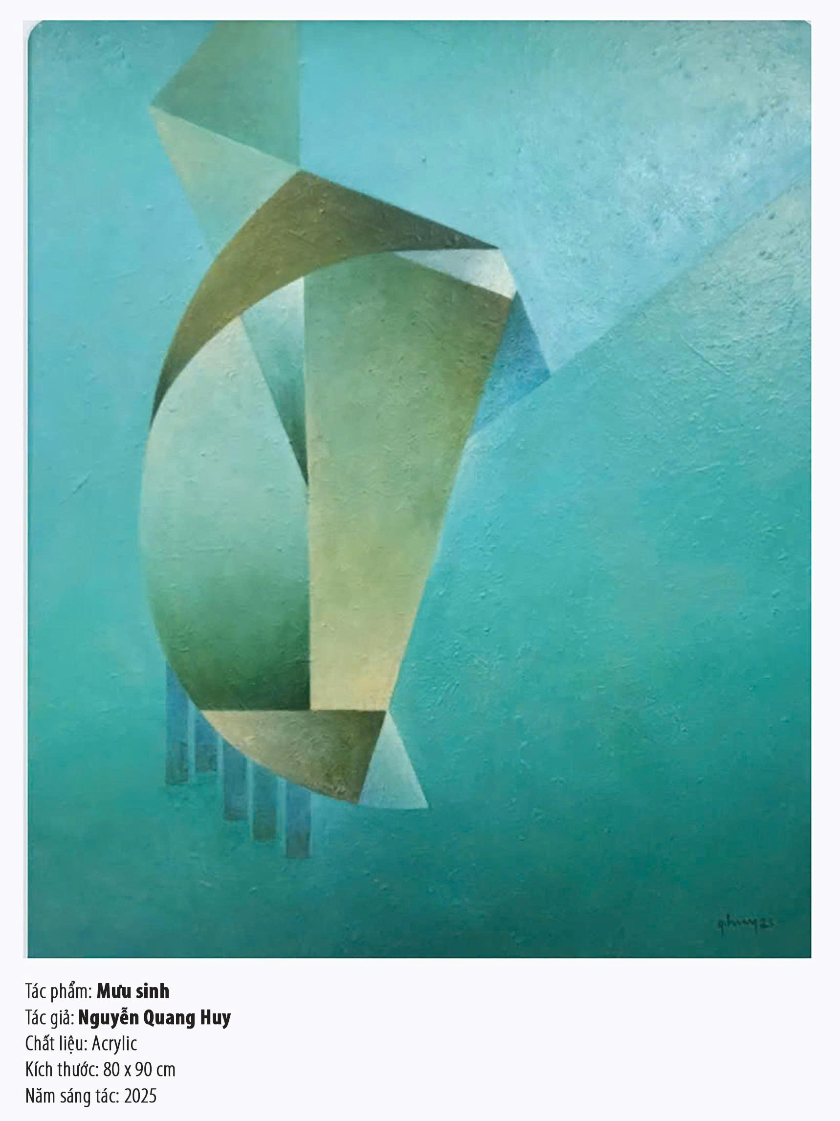 Chiêm ngưỡng loạt tác phẩm đoạt giải thưởng Mỹ thuật Đà Nẵng năm 2025- Ảnh 8.