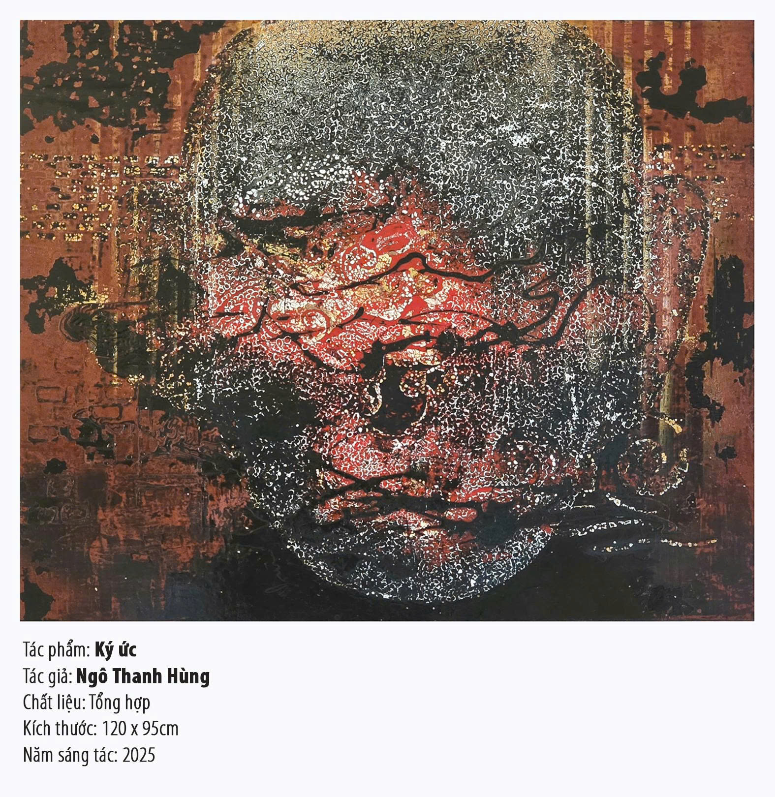 Chiêm ngưỡng loạt tác phẩm đoạt giải thưởng Mỹ thuật Đà Nẵng năm 2025- Ảnh 12.