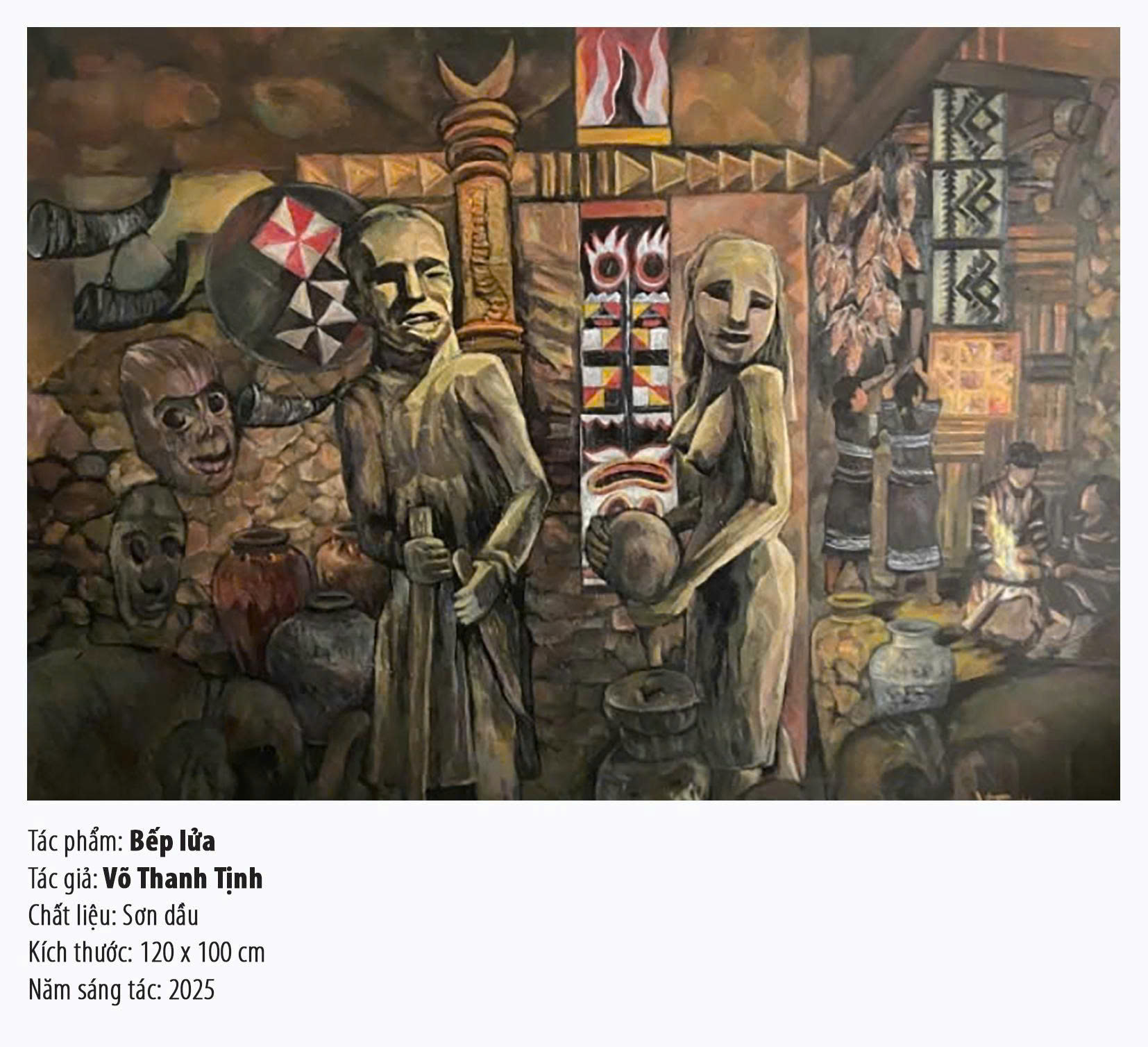 Chiêm ngưỡng loạt tác phẩm đoạt giải thưởng Mỹ thuật Đà Nẵng năm 2025- Ảnh 13.