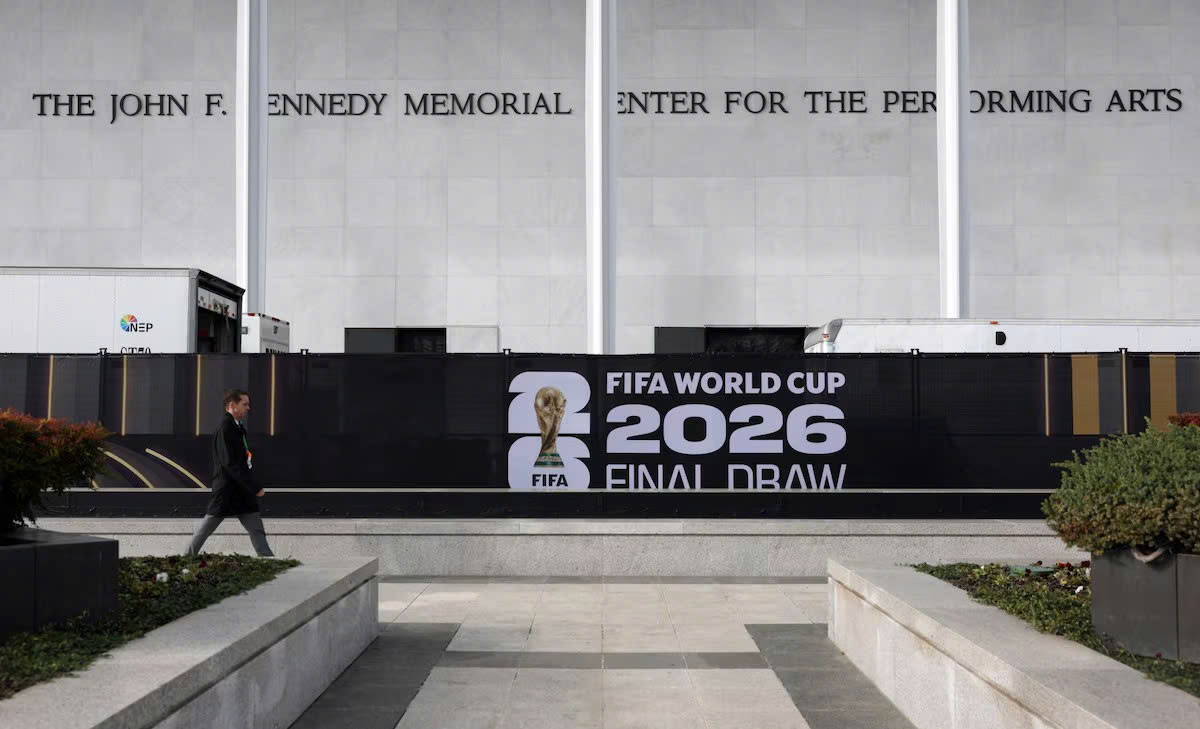 Cảnh bên ngoài Trung tâm Biểu diễn Nghệ thuật John F. Kennedy ở Washington DC (Mỹ), ngày 4/12/2025. Ảnh: Reuters