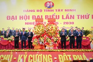 Ông Nguyễn Văn Nên dự Đại hội đại biểu Đảng bộ tỉnh Tây Ninh