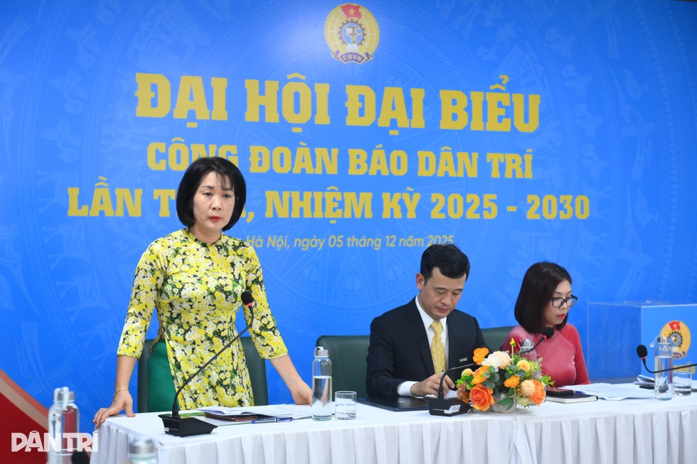 Đại hội Công đoàn báo Dân trí nhiệm kỳ 2025-2030 thành công tốt đẹp - 2