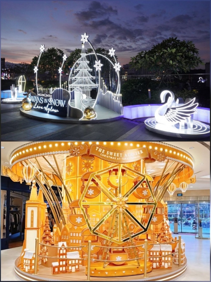 Ảnh: Fanpage Saigon Centre - Fanpage Takashimaya Vietnam.