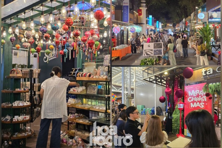 Khu vực Đường sách TP.HCM cũng là lựa chọn hợp lý cho mùa Noel năm nay,