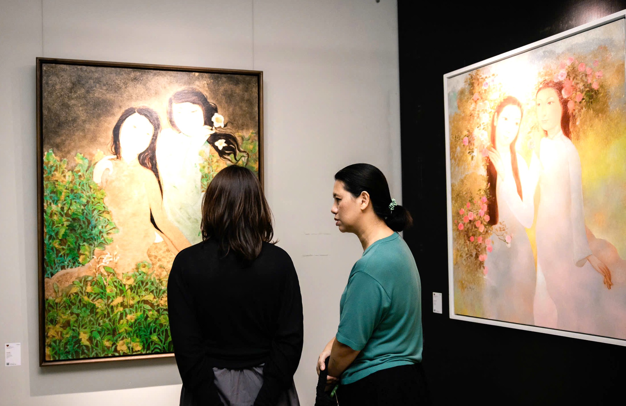 An & Huy: Đối thoại giữa sơn dầu & sơn mài, giữa tình nhân & ánh sáng- Ảnh 3.