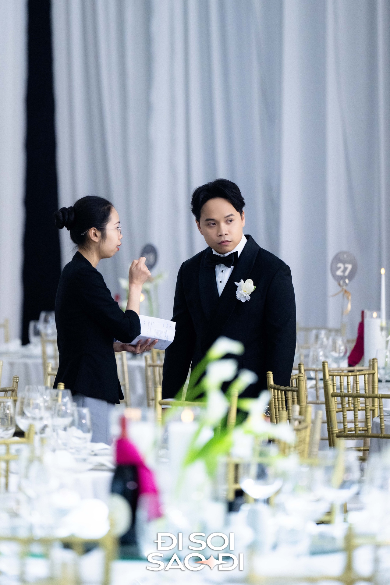 Đám cưới Hương Ly tại Hà Nội: Cô dâu che bụng lùm lùm, Hoa hậu Khánh Vân và dàn mỹ nhân đổ bộ - Ảnh 6.