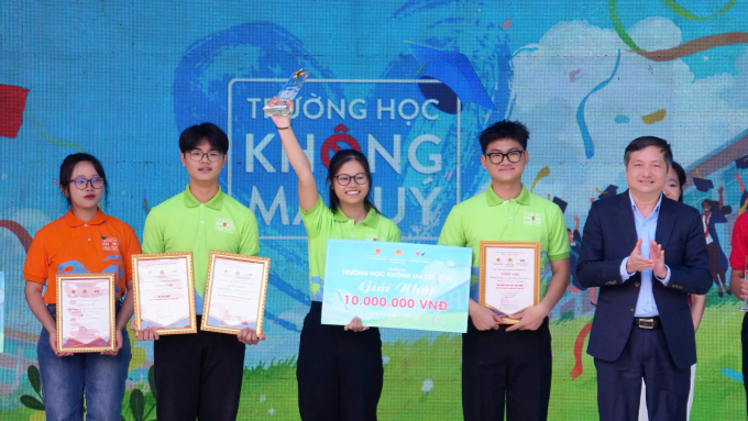 Đội đạt giải nhất mỗi cuộc thi nhận phần thưởng 10 triệu đồng. Ảnh: Ban Tổ chức