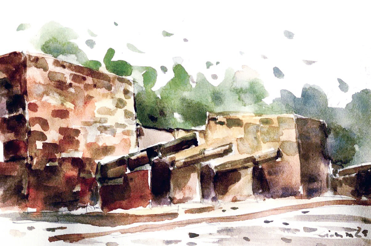 MTại sao đôi rồng đá ở Thành nhà Hồ bị cụt đầu?- Ảnh 7.