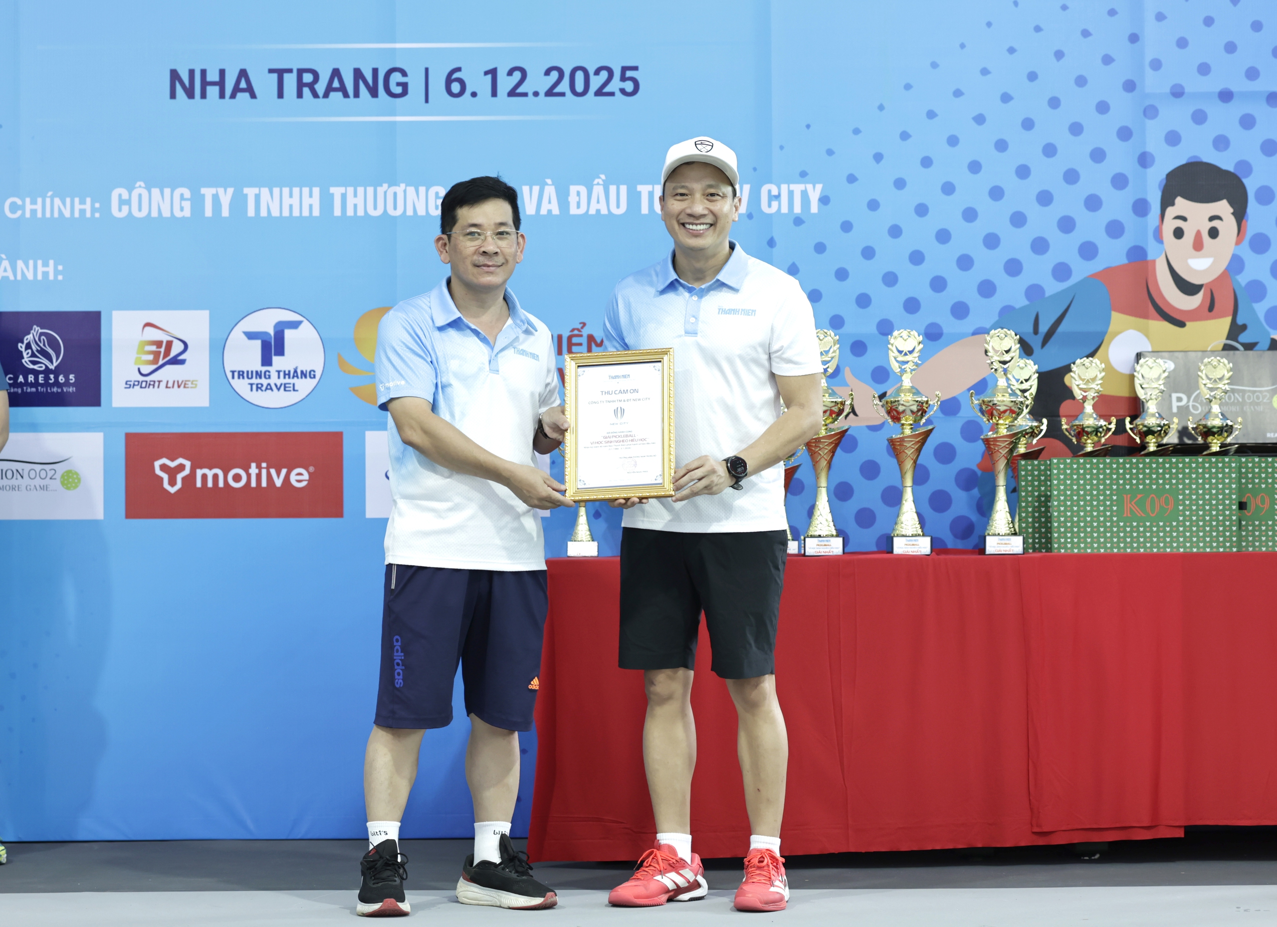 Những pha bóng đẹp tại giải pickleball 'Vì học sinh nghèo hiếu học'- Ảnh 12. Những pha bóng đẹp tại giải pickleball 'Vì học sinh nghèo hiếu học'- Ảnh 12.