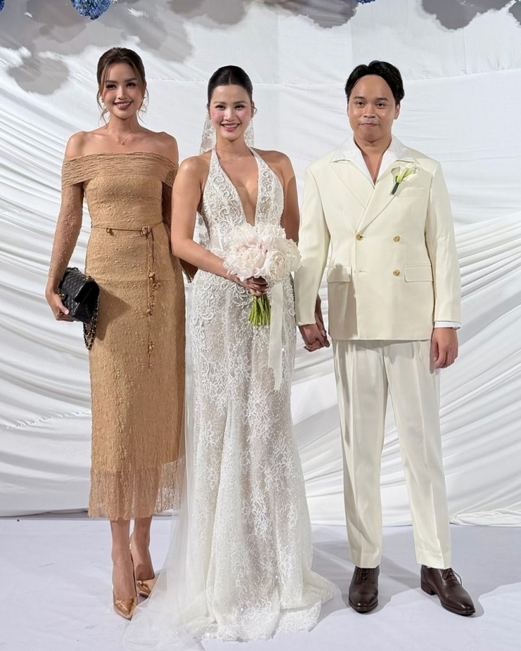 Vợ chồng Khánh Vân và dàn hoa hậu dự cưới Hương Ly 4 Vợ chồng Khánh Vân và dàn hoa hậu dự cưới Hương Ly - 3