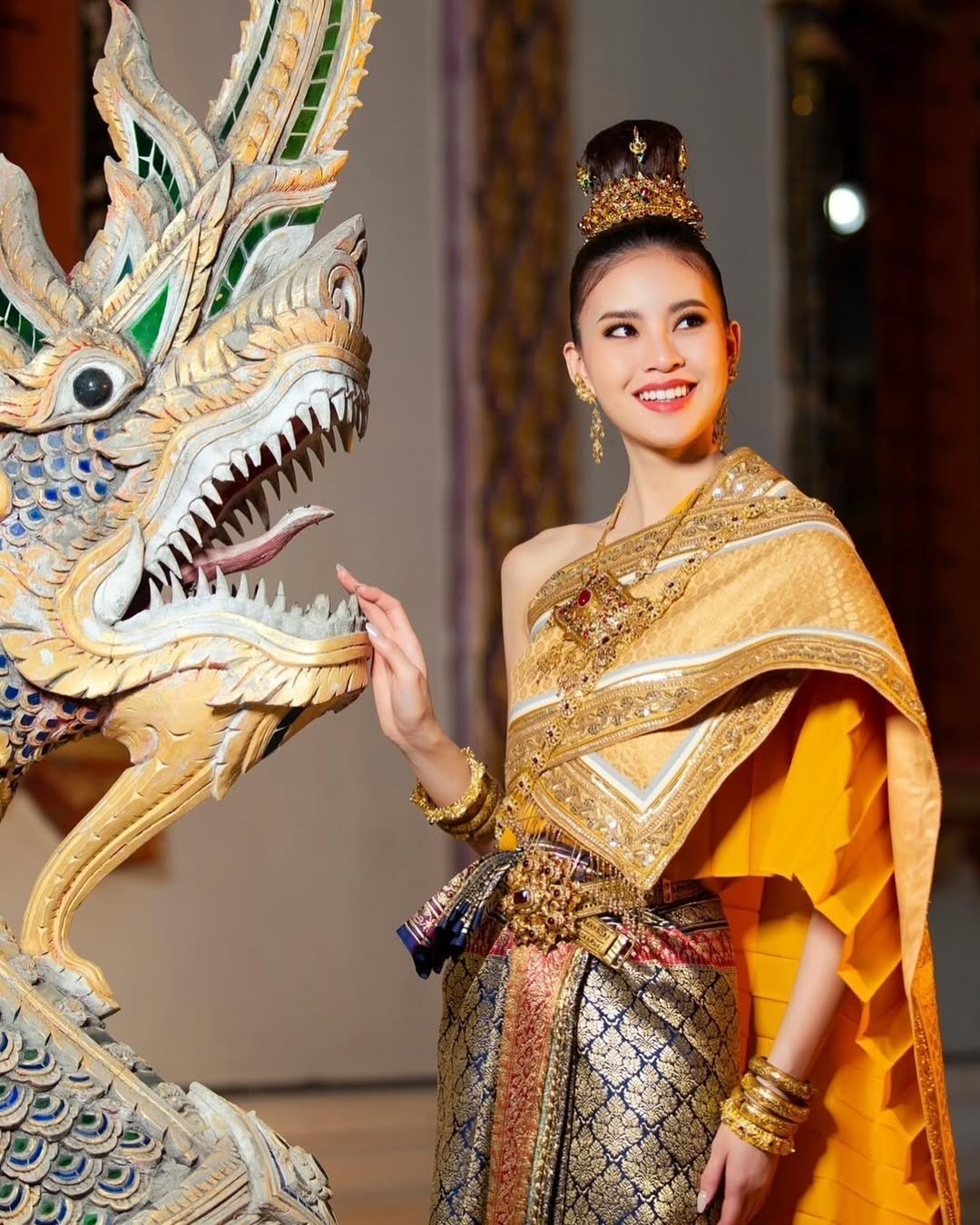 Dàn Hoa hậu ' đỉnh nóc ' Thái Lan dẫn đoàn trong Lễ khai mạc SEA Games 33 - Ảnh 5.