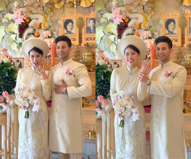 Đám cưới Tiên Nguyễn và chồng Dubai: Nhà tỷ phú tưng bừng gả ái nữ, vợ Johnathan Hạnh Nguyễn dặn dò ngày con xuất giá - 2