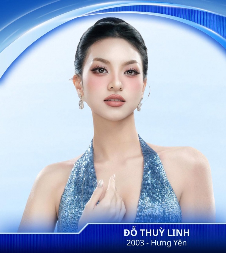 3 người đẹp quê Hưng Yên lọt top Miss World Vietnam 2025, là ai? 9 Thêm một cô gái đến từ Hưng Yên - Đỗ Thùy Linh (SN 2003).