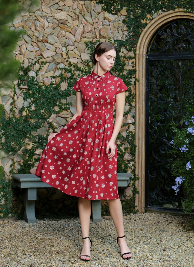 Đầm sơ mi luôn được quý cô hiện đại ưu tiên- Ảnh 2.