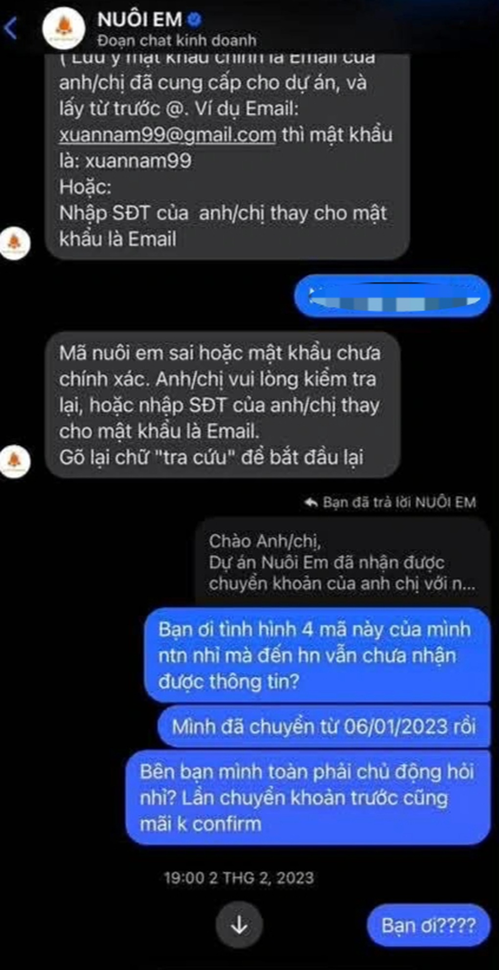 Hàng loạt người tá hoả phát hiện: Chuyển tiền Nuôi em... cùng 1 mã - 3