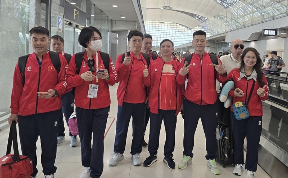 Thái Lan chào đón đoàn thể thao Việt Nam đến nơi an toàn:  Mục tiêu 110 HCV SEA Games 33- Ảnh 3.
