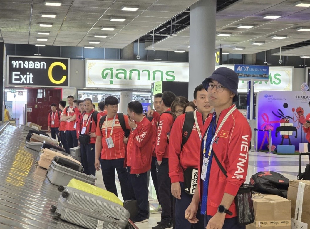 Thái Lan chào đón đoàn thể thao Việt Nam đến nơi an toàn:  Mục tiêu 110 HCV SEA Games 33- Ảnh 4.
