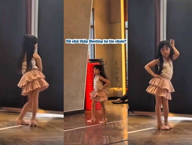 Con gái Trường Giang một thời được "giấu kỹ" nay đi diễn ở nơi đông người, lớn lên là "bản sao" của mẹ 9 Khoảnh khắc cô bé 6 tuổi tự tin khoe kỹ năng catwalk.