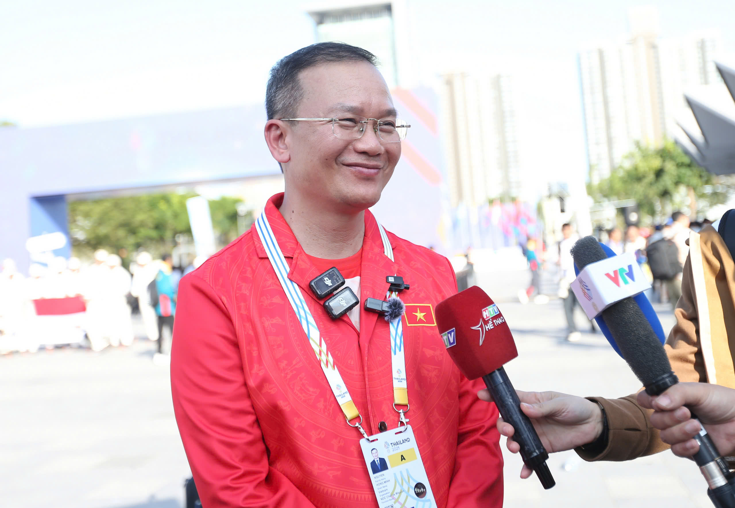 Trang trọng lễ thượng cờ 11 quốc gia tham dự SEA Games 33 - Ảnh 10.