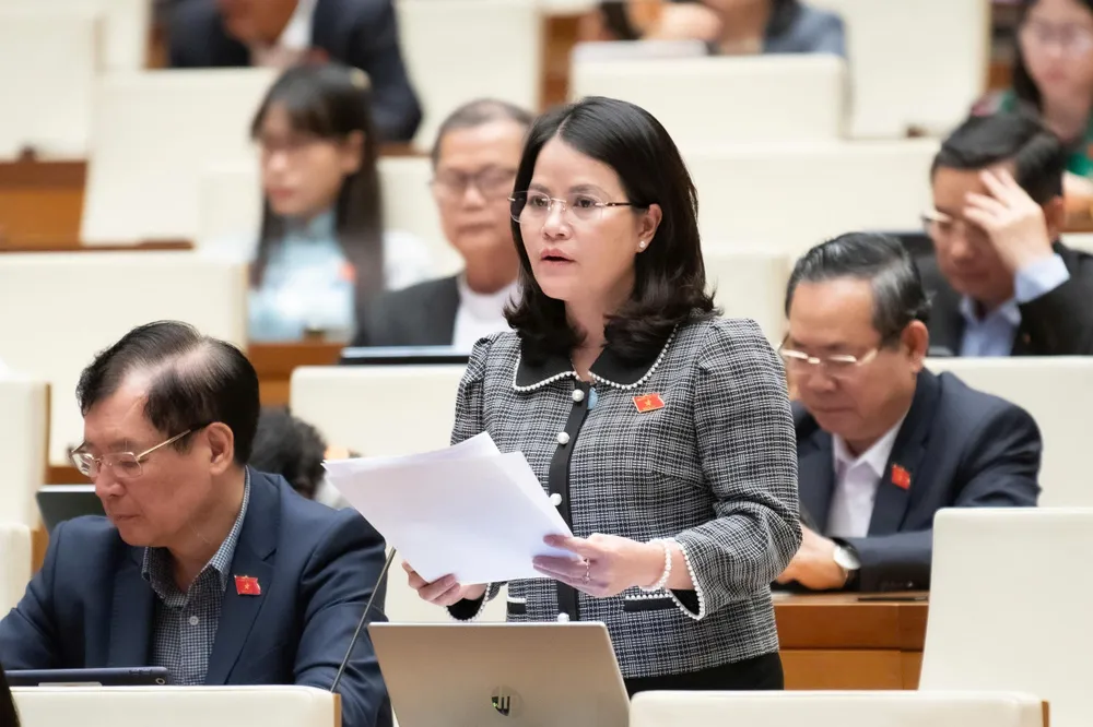 ĐBQH Nguyễn Hoàng Bảo Trân - TP.HCM. Ảnh: QH 202512081629521013_z7305329611778_da1583021802bb6d4e0b81d70608773d.jpg